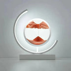 Crescent Moon Sand Art Lamp
