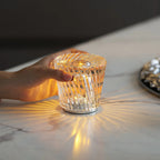 Crystal Diamond Cordless Lamp
