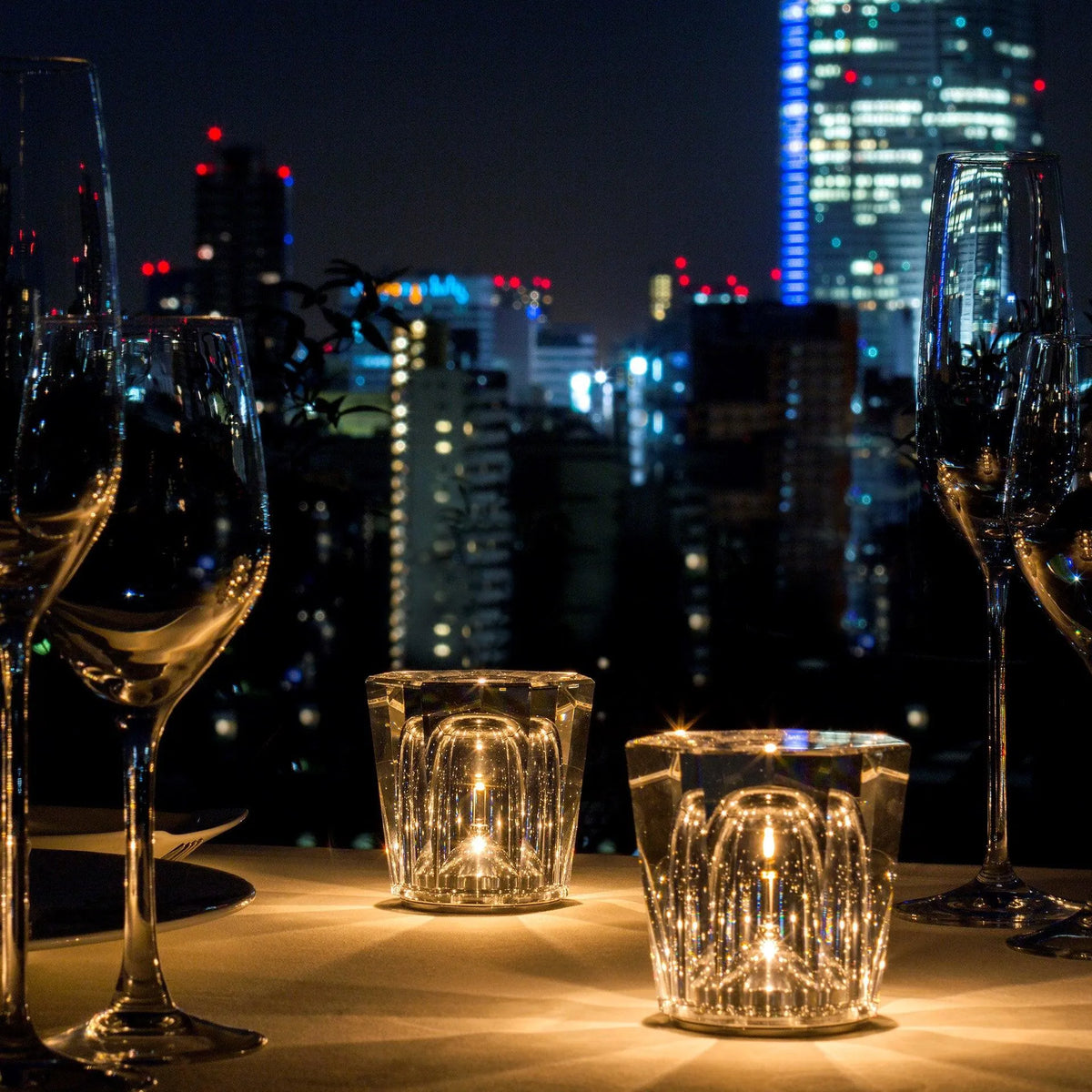 Crystal Diamond Cordless Lamp