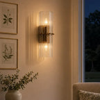 Crystal Prism Up Down Wall Light