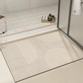 Curved Geometry Bath Mat