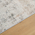 Desert Ash Abstract Washable Rug