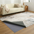 Desert Ash Abstract Washable Rug