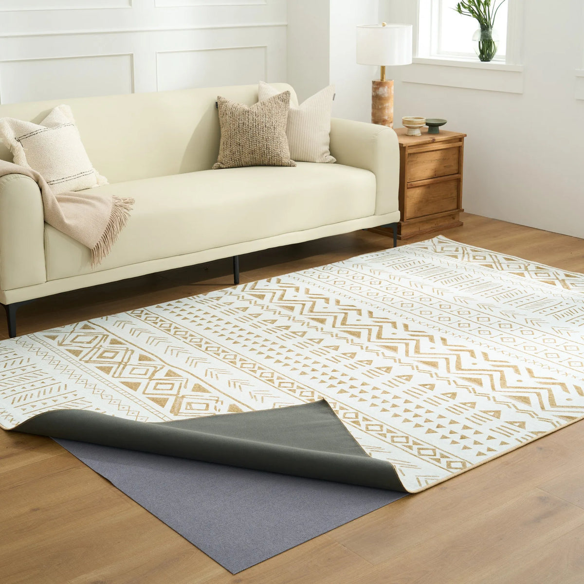 Desert Tribal Flow Washable Rug