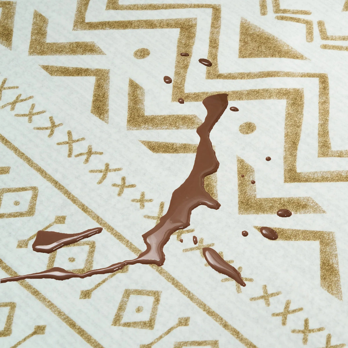 Desert Tribal Flow Washable Rug