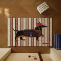 Detective Dachshund Doormat