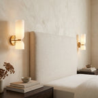Double Glass Shade Wall Lamp