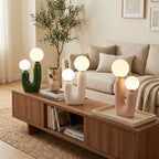 Double Globe Glass Table Lamp