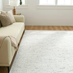 Earth Tone Textured Washable Rug