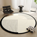 Eclipse Linear Round Rug