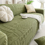 Embossed Boho Stretch Sofa Slipcover