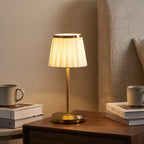 Fabric Shade Cordless Table Lamp