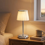 Fabric Shade Cordless Table Lamp