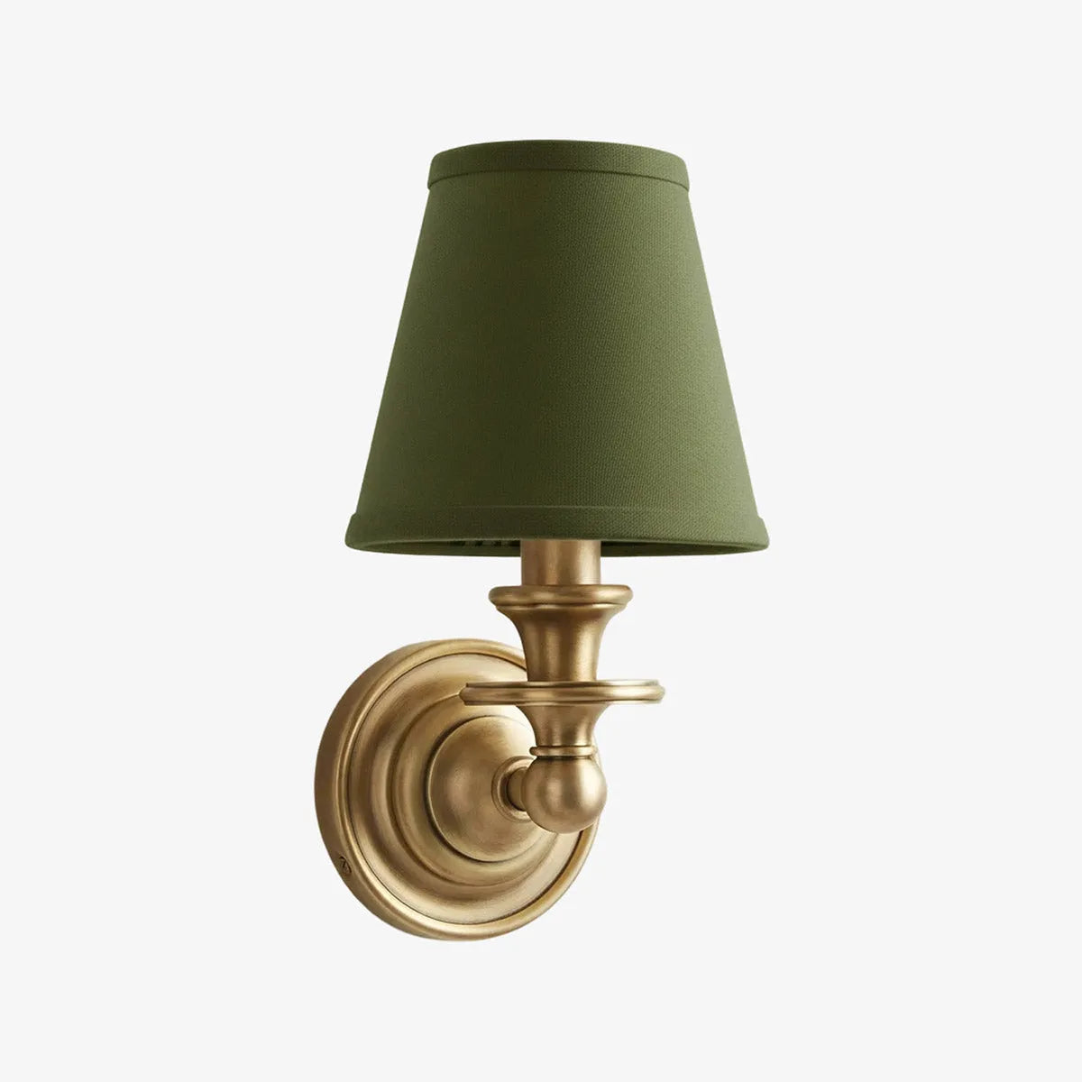 Farmhouse Fabric Drum Wall Light