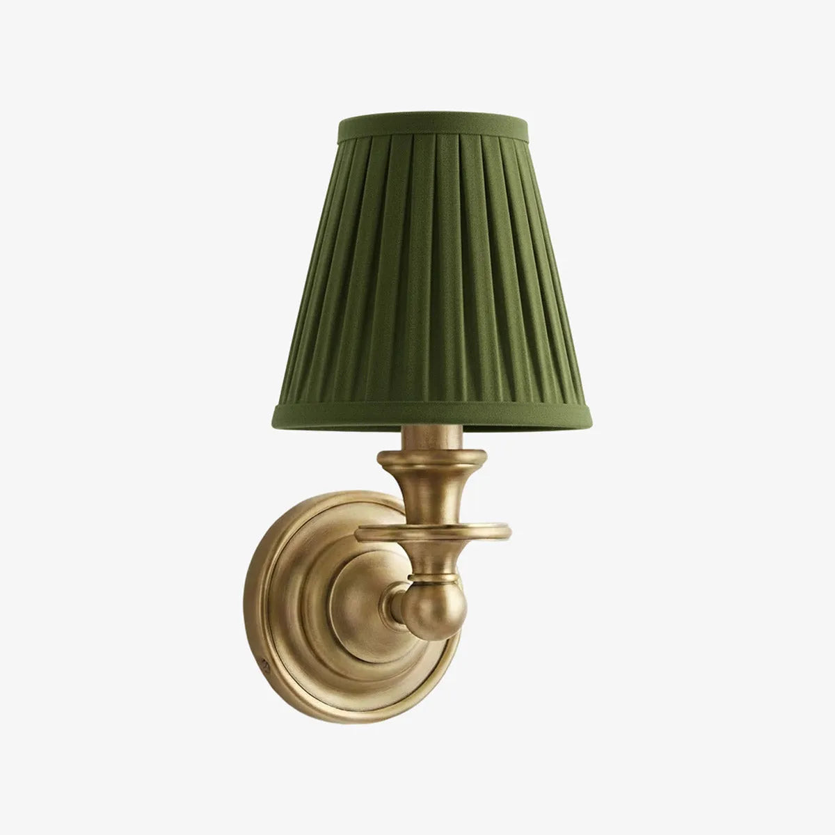 Farmhouse Fabric Drum Wall Light