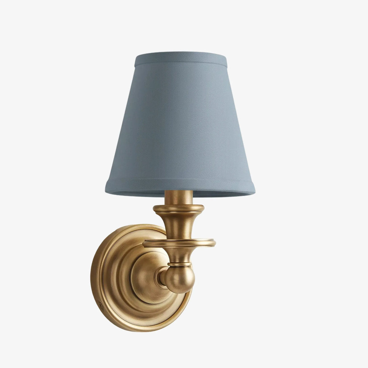 Farmhouse Fabric Drum Wall Light