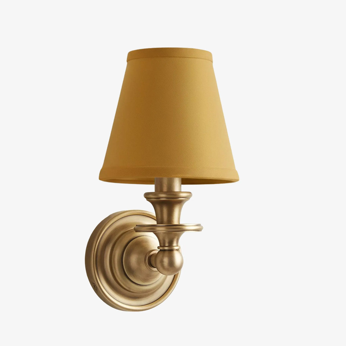 Farmhouse Fabric Drum Wall Light