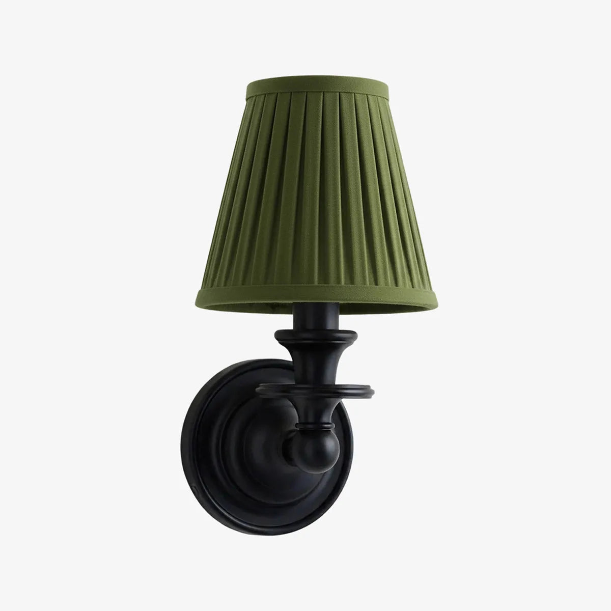 Farmhouse Fabric Drum Wall Light