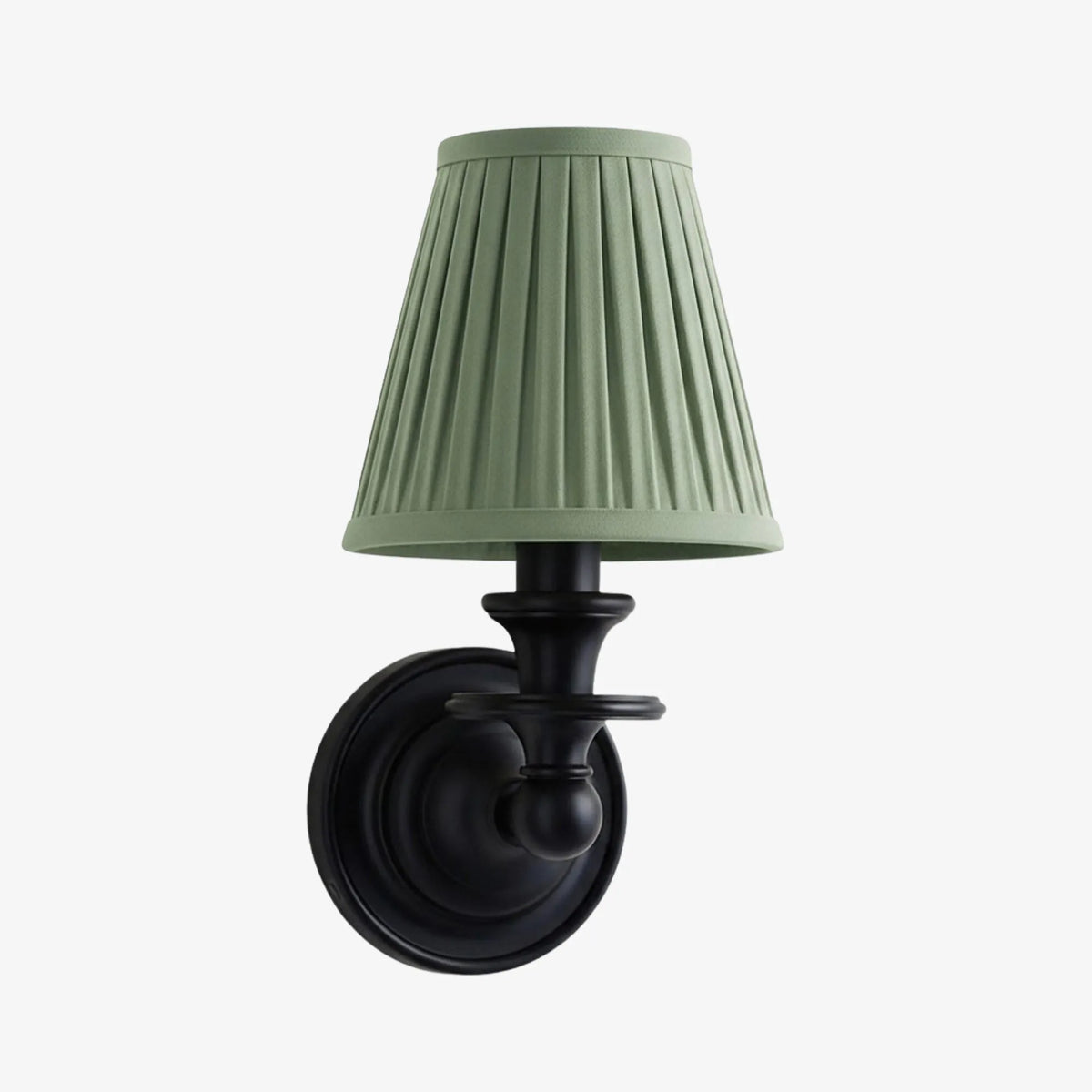 Farmhouse Fabric Drum Wall Light
