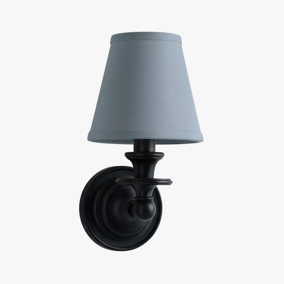 Farmhouse Fabric Drum Wall Light