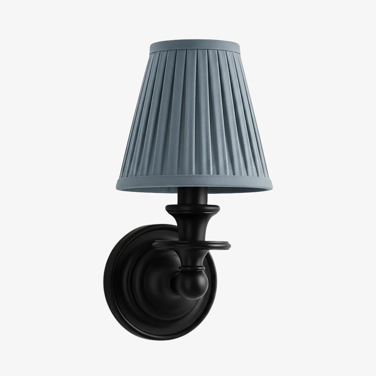 Farmhouse Fabric Drum Wall Light