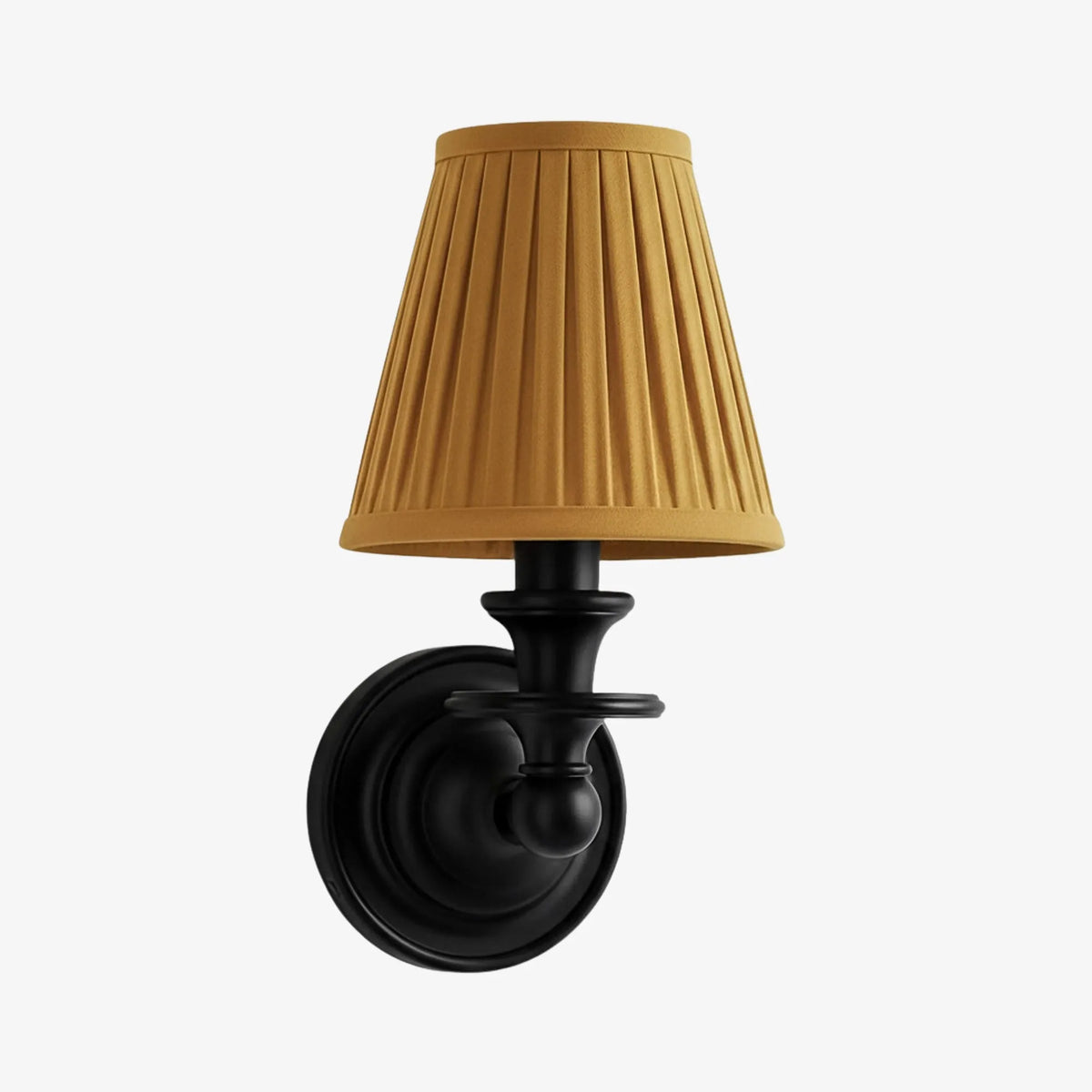 Farmhouse Fabric Drum Wall Light