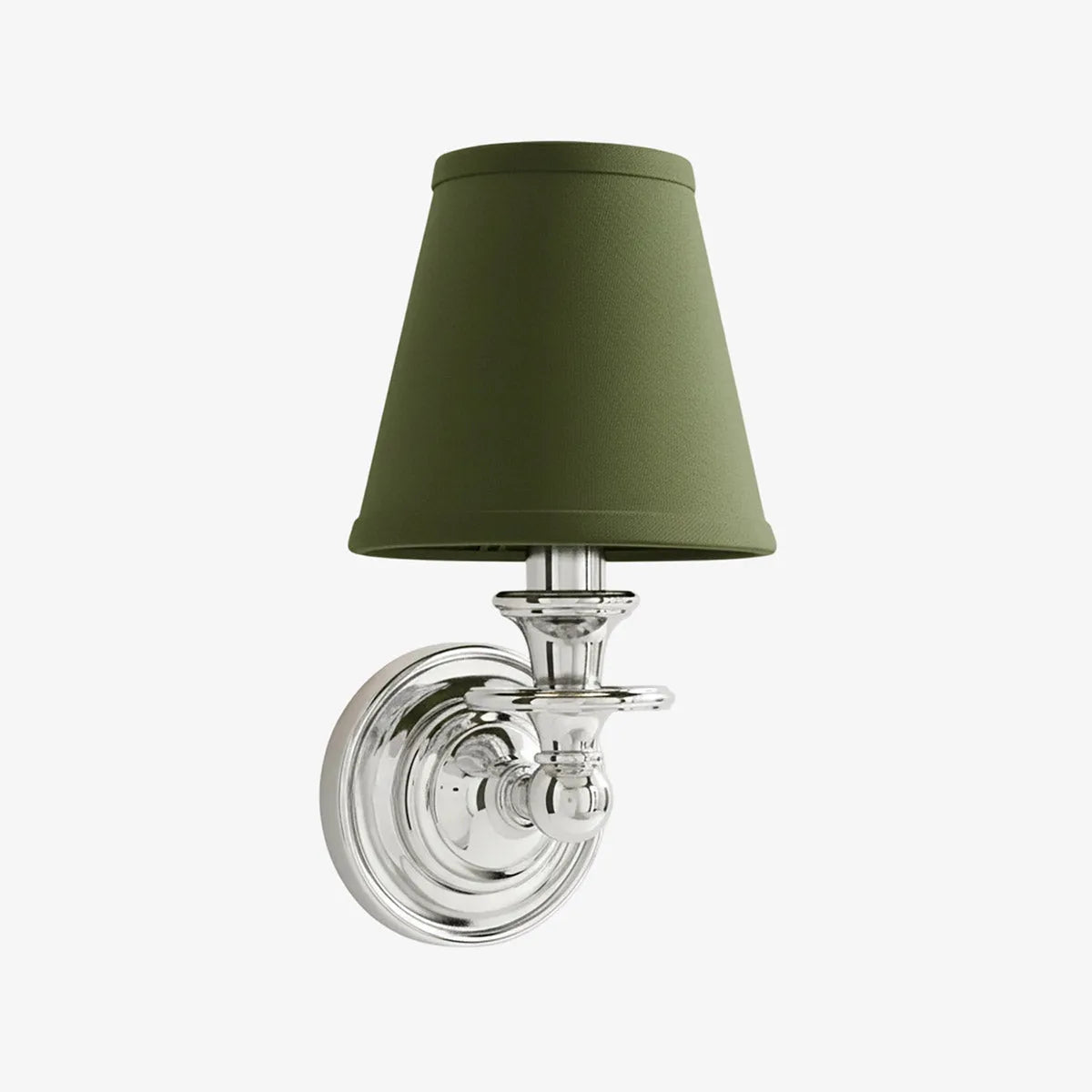 Farmhouse Fabric Drum Wall Light