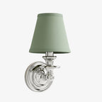 Farmhouse Fabric Drum Wall Light