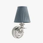 Farmhouse Fabric Drum Wall Light