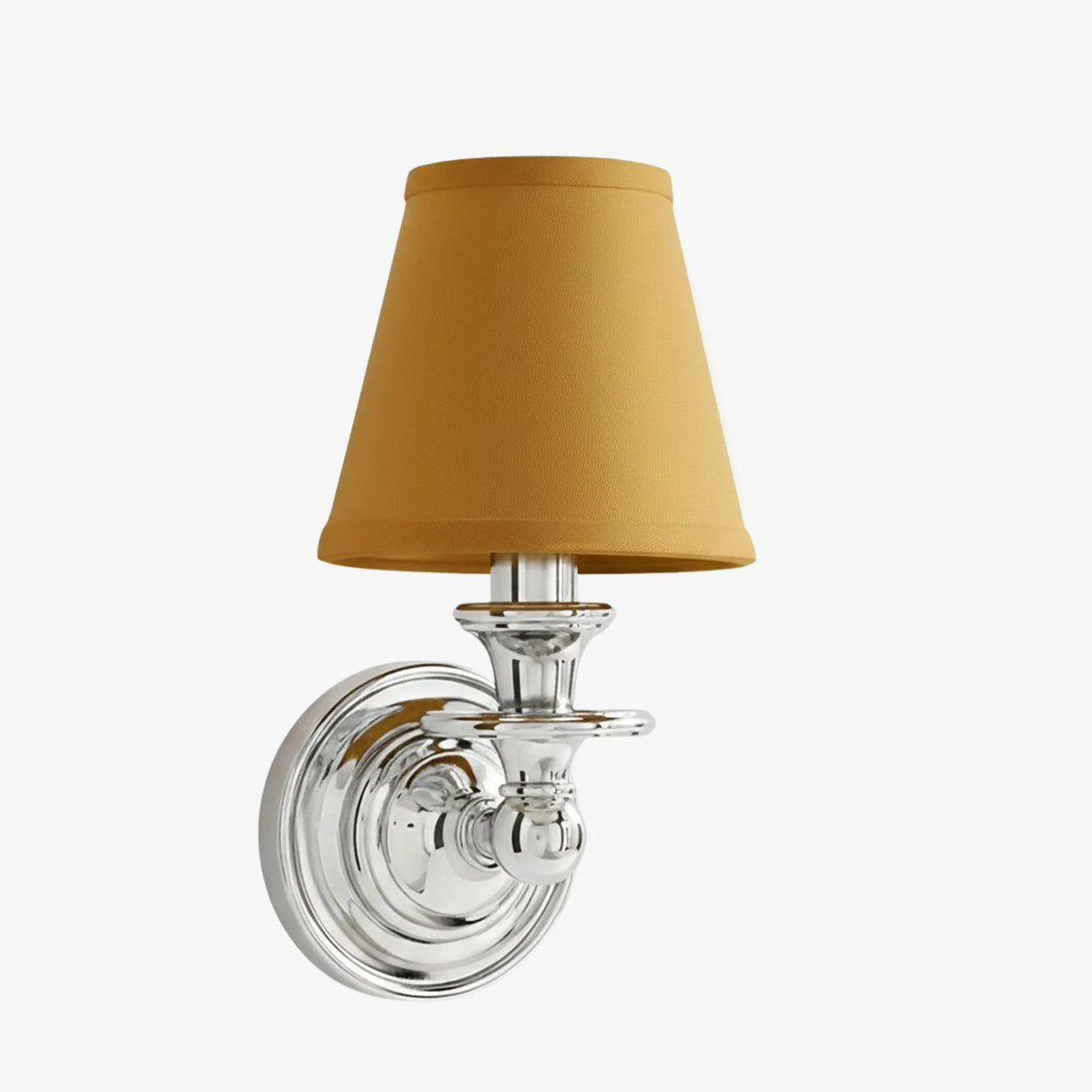 Farmhouse Fabric Drum Wall Light