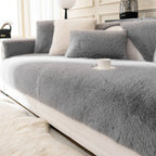 Faux Mink Plush Non-Slip Seat Cover