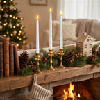 Flameless Chandelier Candles, Set of 4