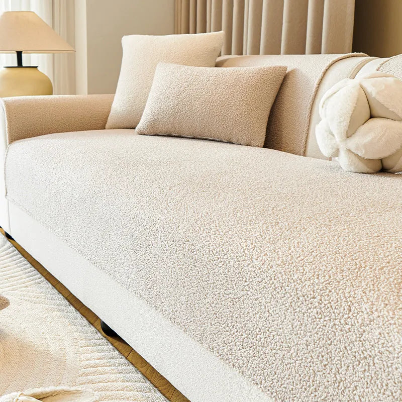 Fluffy Fleece Non-Slip Seat Cover