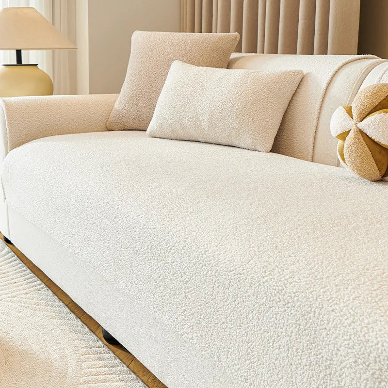 Fluffy Fleece Non-Slip Seat Cover