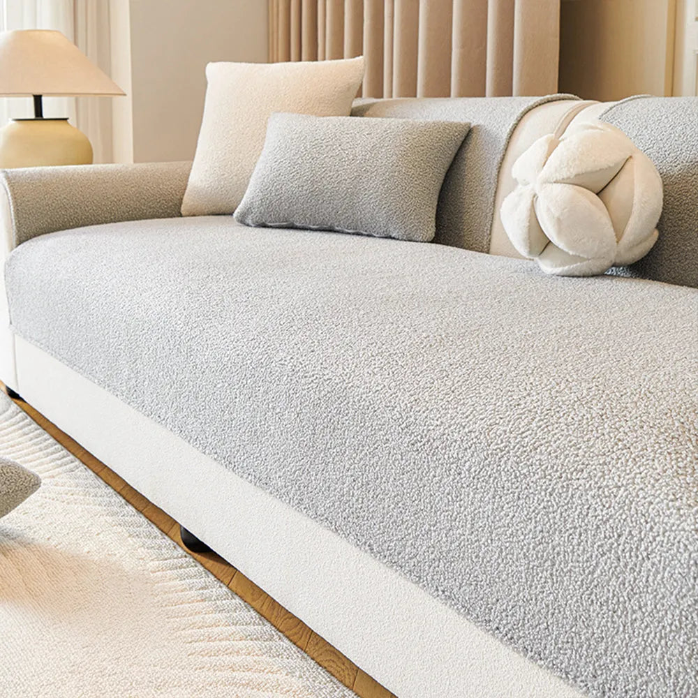 Fluffy Fleece Non-Slip Seat Cover