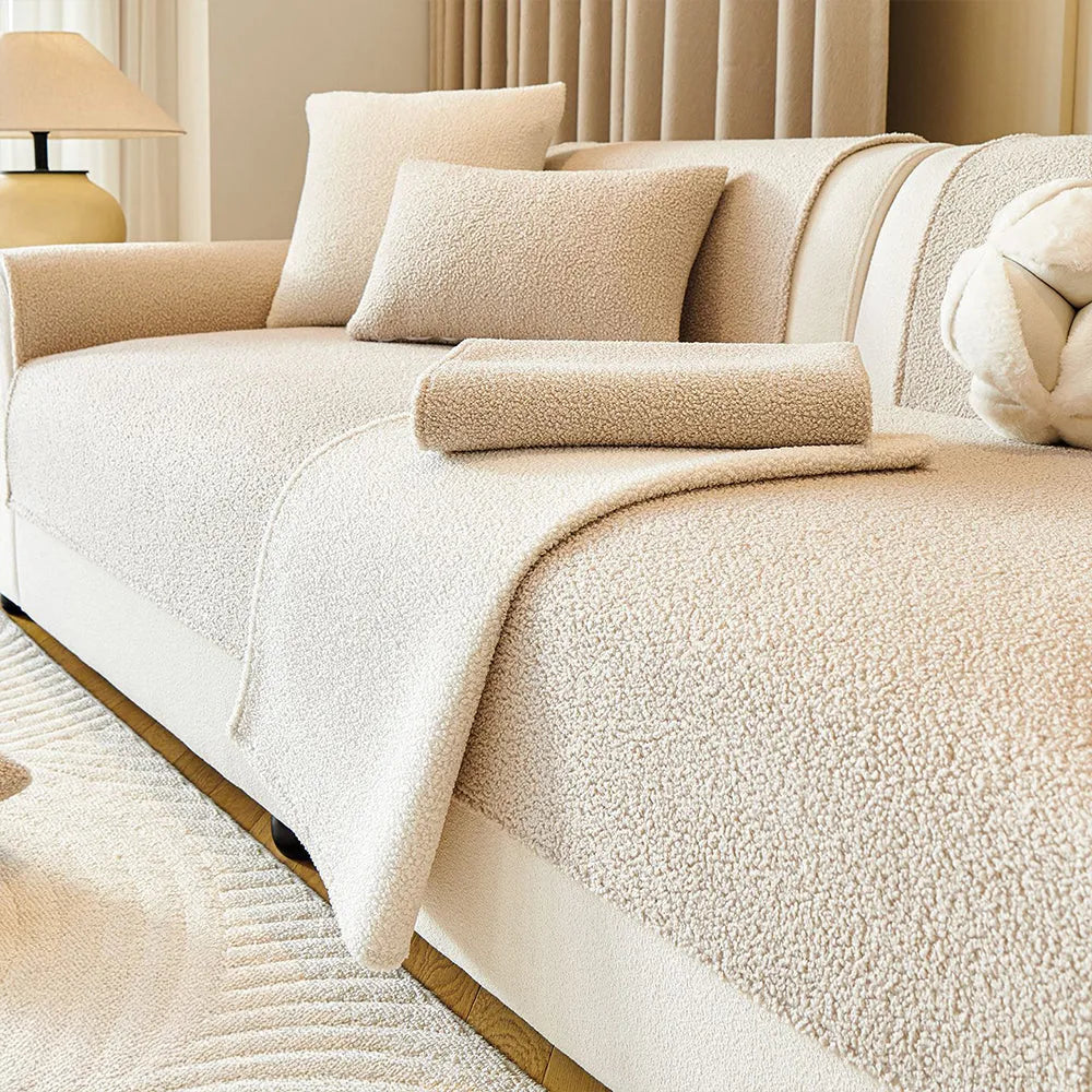 Fluffy Fleece Non-Slip Seat Cover