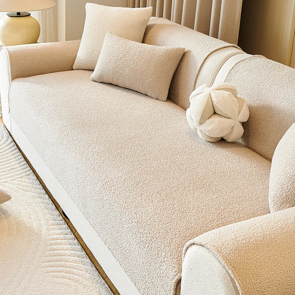 Fluffy Fleece Non-Slip Seat Cover