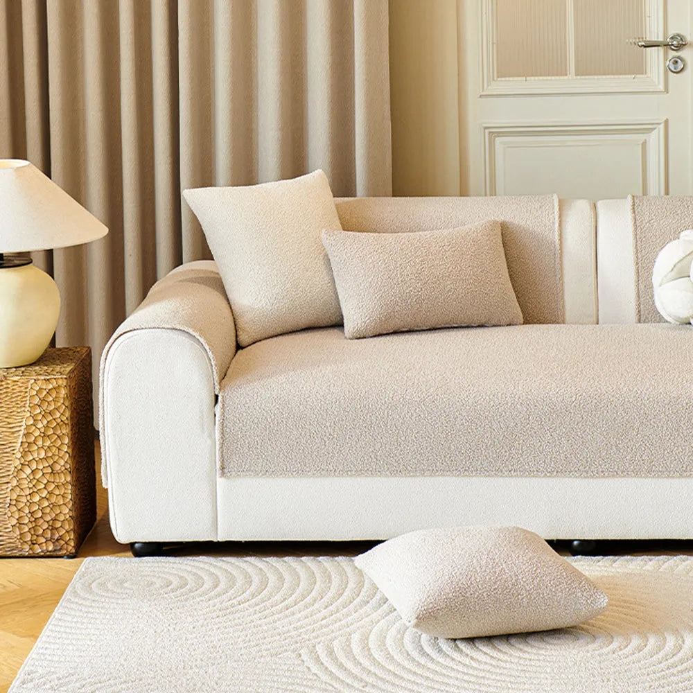 Fluffy Fleece Non-Slip Seat Cover