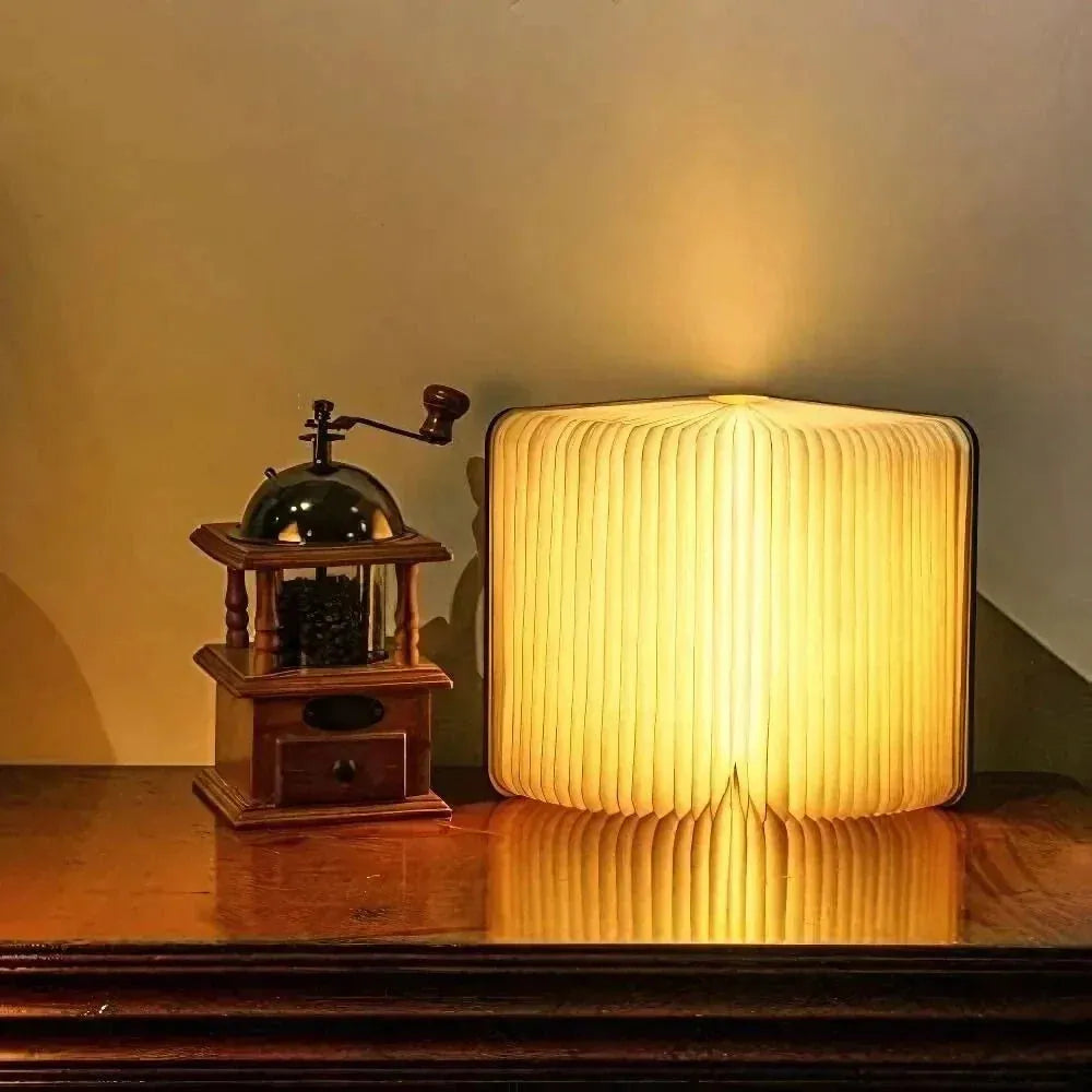 Folding Book Lamp