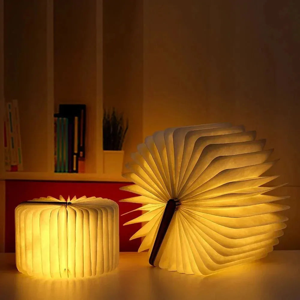 Folding Book Lamp