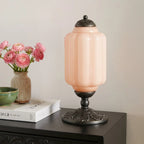 French Retro Petal Glass Lamp