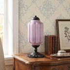 French Retro Petal Glass Lamp