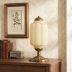 French Retro Petal Glass Lamp