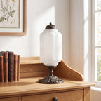 French Retro Petal Glass Lamp