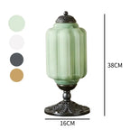 French Retro Petal Glass Lamp
