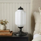 French Retro Petal Glass Lamp