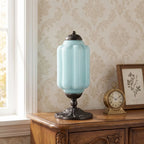 French Retro Petal Glass Lamp