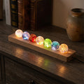 Galaxy Glass Orb Light Set