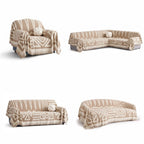 Geometric Boho Chenille Sofa Cover