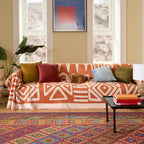 Geometric Boho Chenille Sofa Cover